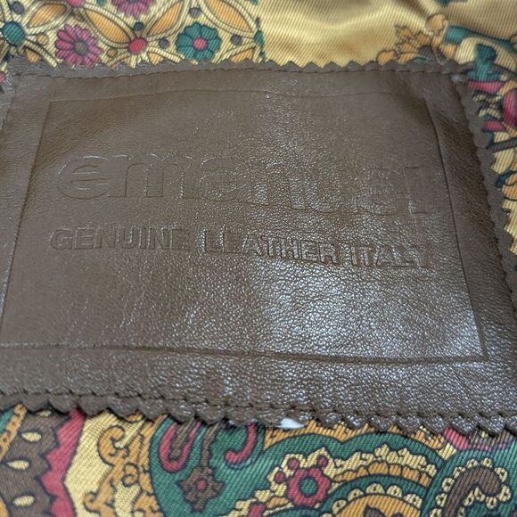 Vintage Italian Crop Leather jacket - Picture 7 of 10